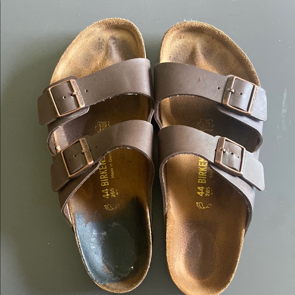 Birkenstock Arizona Leather Brown Sandals